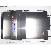 Protector Frontal y Carter Duraluminio 8mm ALMONT4WD para Fiat FullBack 2.4 JTD 2016