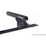 Kit de guias RHINO-RACK para Nissan Navara D22 Doble cabina.