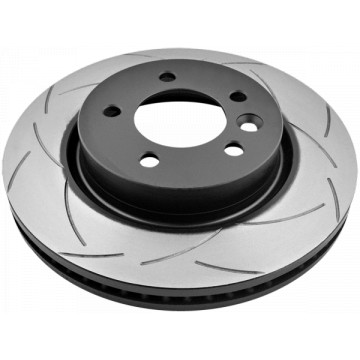 Disco de freno DBA delantero, ventilado, rayado T3 4000 para Mitsubishi Montero/Pajero V80 07- 