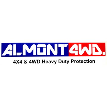 Protector Diferencial y bloqueo Trasero Duraluminio 6mm ALMONT4WD para Mitsubishi Montero V80 V87 del 2007-2015