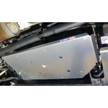 Protector Deposito Combustible Duraluminio 6mm ALMONT4WD para VW Crafter / Man Tge 4x4 2019-2021 Protector Deposito Combustible Duraluminio 6mm ALMONT4WD para VW Crafter / Man Tge 4x4 2019-2021