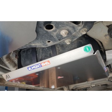 Protector Deposito Gasolina y AdBlue Duraluminio 6mm ALMONT4WD para Peugeot Boxer Protector Deposito Gasolina y AdBlue Duraluminio 6mm ALMONT4WD para Peugeot Boxer