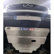 Protector Central Cambio Transfer Duraluminio 8mm ALMONT4WD para Mercedes Sprinter 3 W907 4X4 jul.2019 sep.2022