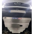 Protector Central Cambio Transfer Duraluminio 8mm ALMONT4WD para Mercedes Sprinter 2 W906 2WD-RWD