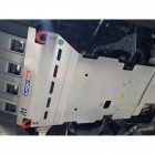 Protector Frontal y Carter Duraluminio 8mm ALMONT4WD para Toyota J250 2024 DIESEL/GASOLINA