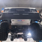 Protector Frontal y Carter Duraluminio 8mm ALMONT4WD para Toyota HZJ 76/78/79 2024 en adelante