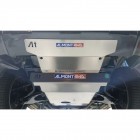 Protector Frontal de paragolpes Duraluminio 6mm ALMONT4WD para Toyota KDJ150/155 paragolpes original