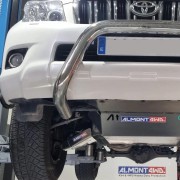Kit Protecci&oacute;n Trapecios Delanteros Duraluminio 6mm ALMONT4WD Para Toyota KDJ 120/125 