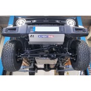 Protector Frontal y Radiador Duraluminio 8mm ALMONT4WD para BAW 212 2.0T 4x4 Diesel y Gasolina