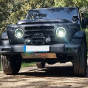 Soporte WINCH Paragolpes original 6mm THYSSENKRUPP F105  Para BAW 212 Diesel y Gasolina