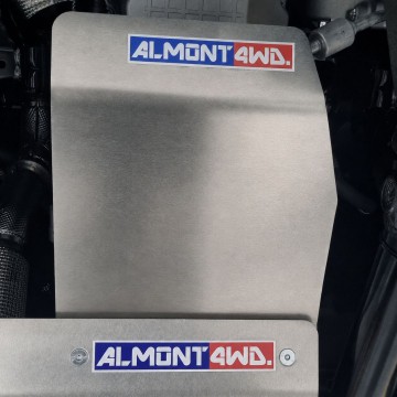 Protector Carter Motor Duraluminio 8mm ALMONT4WD para BAW 212 2.0T GDI 4x4 Gasolina