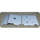 Protector Frontal y Carter Duraluminio 6mm ALMONT4WD para Toyota HILUX D4D REVO 2016 en adelante GR Sport