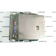 Protector Frontal y Carter Duraluminio 6mm ALMONT4WD para Mitsubishi Montero IV V80 V90
