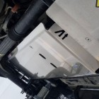 Protector Deposito Combustible Duraluminio 6mm ALMONT4WD para Ford Ranger Px4 Hybrid Stormtrak 2025 en adelante