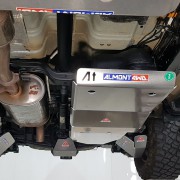 Protector Deposito Combustible Duraluminio 6mm ALMONT4WD para Ford Ranger Raptor V6 3.0 2023 en adelante