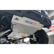 Protector Frontal y Carter Duraluminio 8mm ALMONT4WD para Ford Bronco Wildtrak Badlands 2023 en adelante