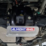 Protector Diferencial Trasero Duraluminio 8mm ALMONT4WD para Ford Ranger PX4 T8 V6 3.0 - 4IL 2.0 TdCi 2023 en adelante