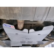 Protector Diferencial Trasero Duraluminio 8mm ALMONT4WD para Porsche Cayenne 9PA 2003-10