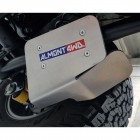 Protector Amortiguadores Traseros Duraluminio 6mm ALMONT4WD para Ford Bronco Raptor 2023 en adelante