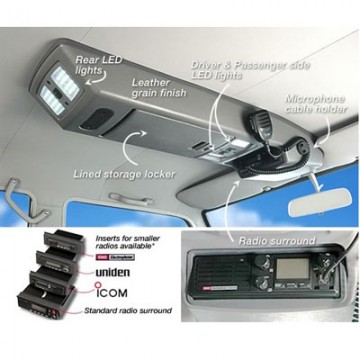 Consola de techo longitudinal de Outback Products para Mitsubishi L200 DC+06