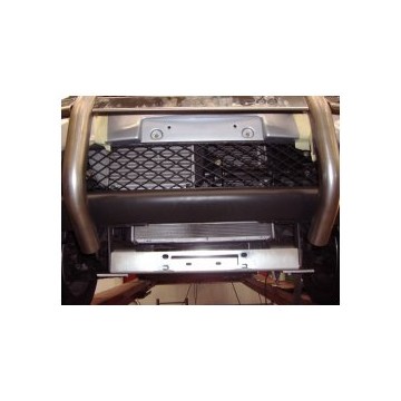 Soporte cabrestante con protector adicional para Mitsubishi L200