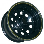 Llanta Acero Negra Modular 7x15" ET -12 para SUZUKI / KIA