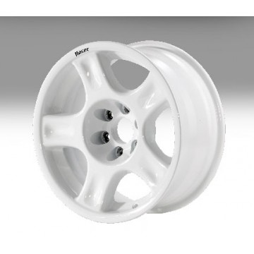 Llanta Aluminio Racer Blanca 7X16" ET +10 PDC 5x165,1