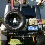 Soporte jerrycan simple izquierda/derecha Kaymar para  Jeep Wrangler JK