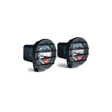 W400D-HID juego de faros de larga distancia, 10,2 cm. diam.,luces Xenón, mando inalámbrico y tapas protectoras