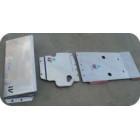 Protector Frontal y Radiador de Duraluminio 6mm ALMONT4WD para Nissan Navara D40 2005 - 16, paragolpes original