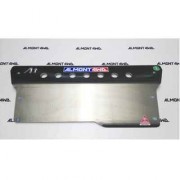 Protector Frontal Ataque Duraluminio 8mm ALMONT4WD para Jeep Wrangler JK