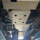 Protector Central Cambio Transfer Duraluminio 8mm ALMONT4WD para Ford Ranger Px4T8 v6 3.0 gasolina 2023 en adelante
