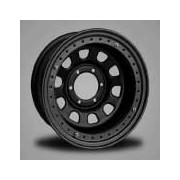 Llanta Acero Negra Anti-desllante 8x15" ET -25 REAL para TOYOTA, MITSUBISHI, NISSAN