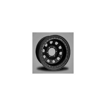Llanta Acero Negra FOURWHEELER Anti-desllante 8x15" ET -25 REAL para JEEP PDC 5 x 114,3"