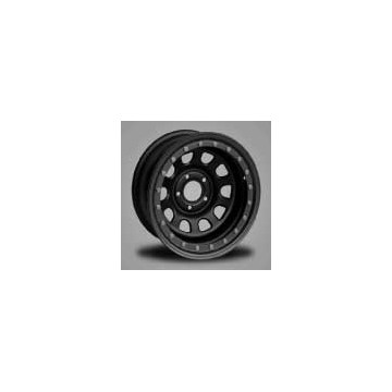 Llanta Acero Negra FOURWHEELER Anti-desllante 8x15" ET -25 SIMULADO para TOYOTA, MITSUBISHI, NISSAN PDC 6 x 139,7"