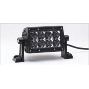 Faro E-series. 2 filas de LED 4" (10cm). 8 LED (1580 lumens). 12/24 v. Spot