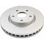 Disco de freno DBA delantero, ventilado, liso 280mm  para Hyundai Terracan