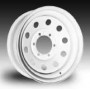 Llanta Acero Blanca Modular 7x16" ET10 para SUZUKI JIMNY, SAMURAI, VITARA,  5x139,7"