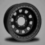 Llanta Acero Negra Anti-desllante 8x15" ET -25 REAL para TOYOTA, MITSUBISHI, NISSAN