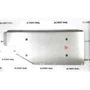 Protector de Depósito Gasolina Duraluminio 6mm ALMONT4WD para Nissan Navara D40 y Pathfinder R51
