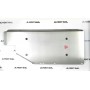 Protector de Depósito Gasolina Duraluminio 6mm ALMONT4WD para Nissan Navara D40 y Pathfinder R51