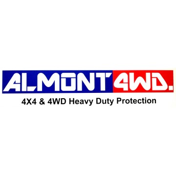 Protector de Depósito Gasolina Duraluminio 6mm ALMONT4WD para Nissan Navara D40 y Pathfinder R51