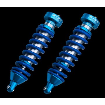 Pareja amortiguadores delanteros KING 2.5 coilover, reserva remota para Toyota Land Cruiser 90/95 1996 en adelante