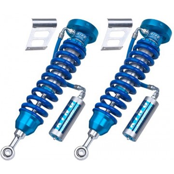 Pareja amortiguadores delanteros KING 2.5 coilover, reserva remota para Toyota Land Cruiser 120/125 2003-2009