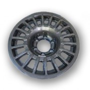 Llanta BRAID Winrace T 4x4 Monoblock 7 1/2"x17" gris antracita