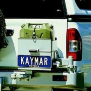 Soporte jerrican simple derecha Kaymar para Ford / Mazda  Ranger / BT50 (pick up)