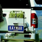 Soporte jerrycan simple derecha Kaymar para Ford / Mazda  Ranger / BT50 (pick up)