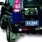 Soporte jerrycan simple izaquierda  Kaymar para Land Rover Discovery II TD5