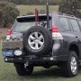 Parachoques trasero sin sensor parking Kaymar para Toyota KDJ 150
