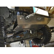 Protección delantera Duraluminio 8mm de N4 para Jeep JK